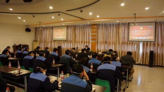 重庆水务环境集团党委副书记、总经理曲斌到贵宾会环境开展党的二十大精神宣讲